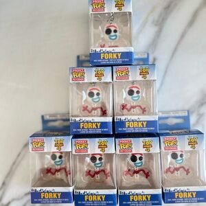 (7) Toy Story 4 Forky Pocket Pop Keychain